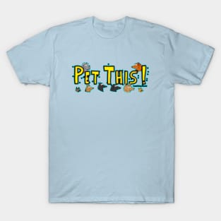 Pet This! Logo/Faces T-Shirt